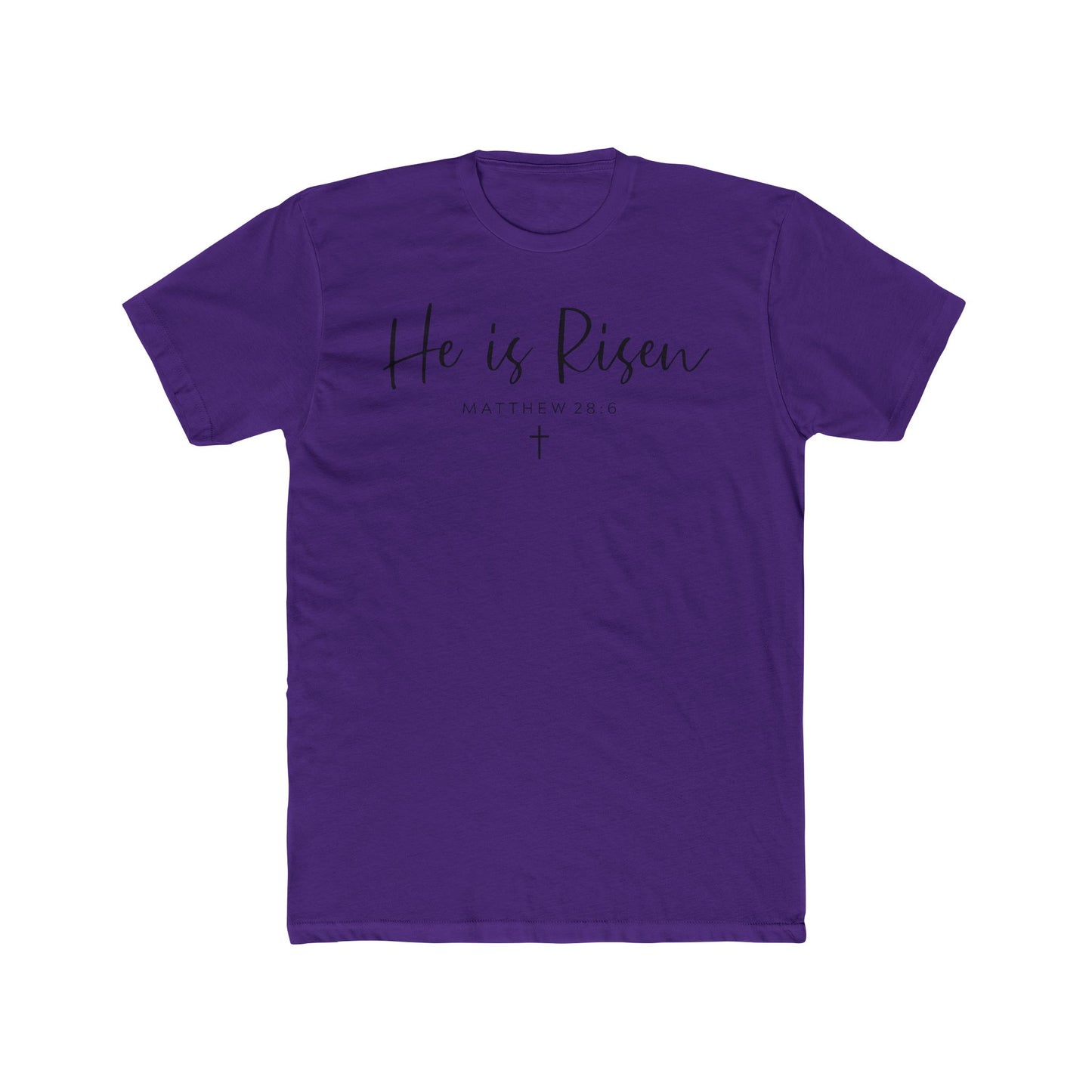 "He is Risen" T-Shirt - Christian Easter Shirt, Faith & Jesus Graphic Tee