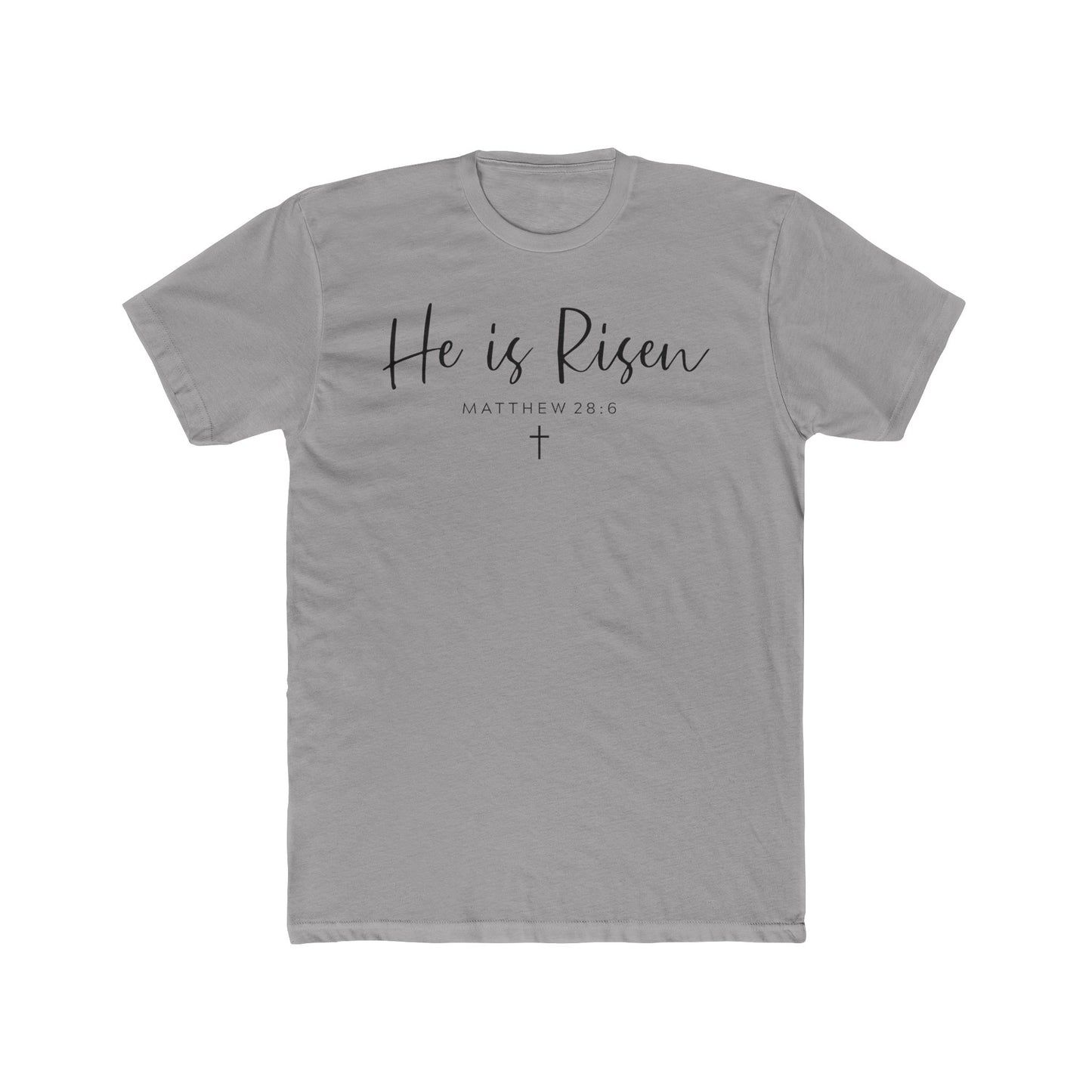 "He is Risen" T-Shirt - Christian Easter Shirt, Faith & Jesus Graphic Tee