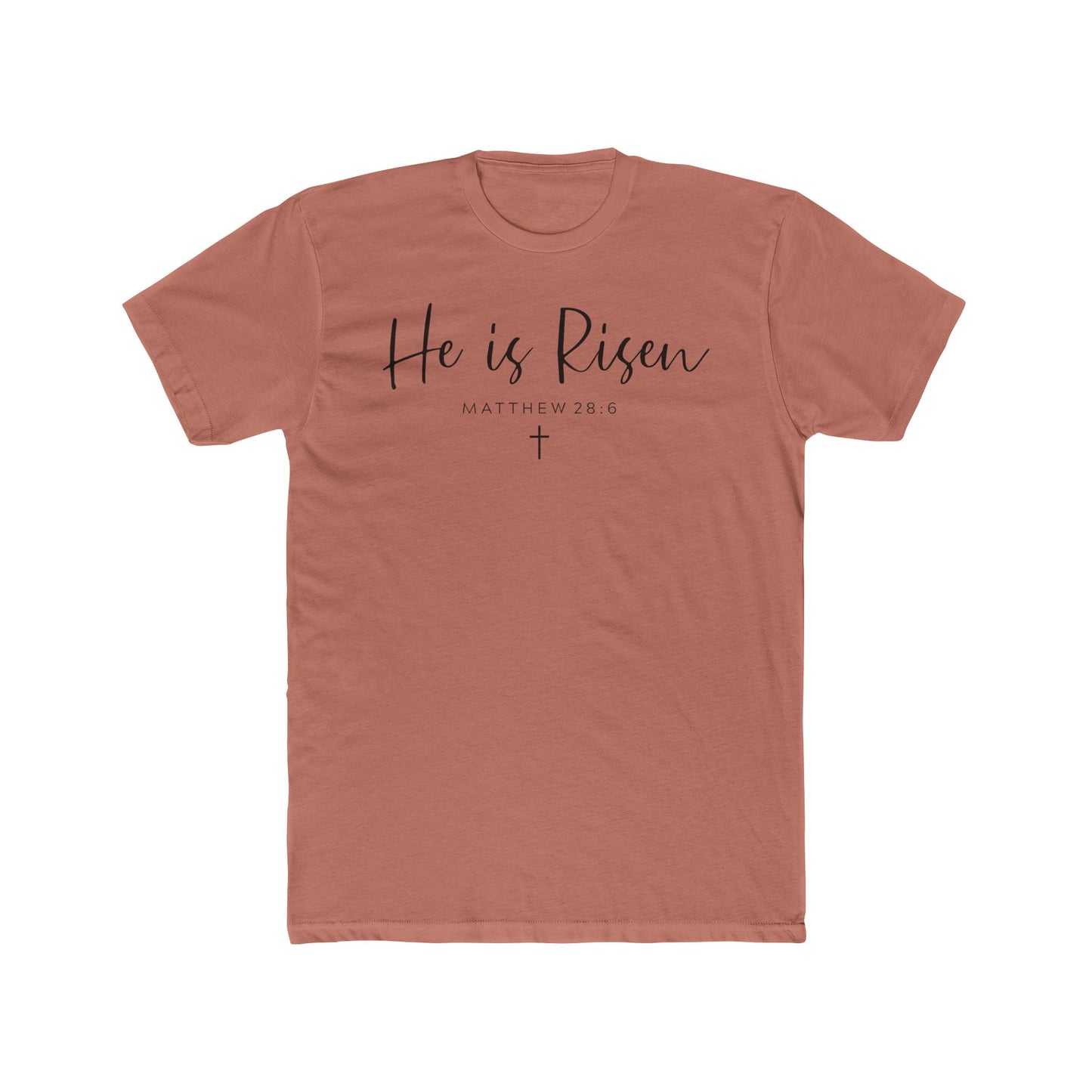 "He is Risen" T-Shirt - Christian Easter Shirt, Faith & Jesus Graphic Tee