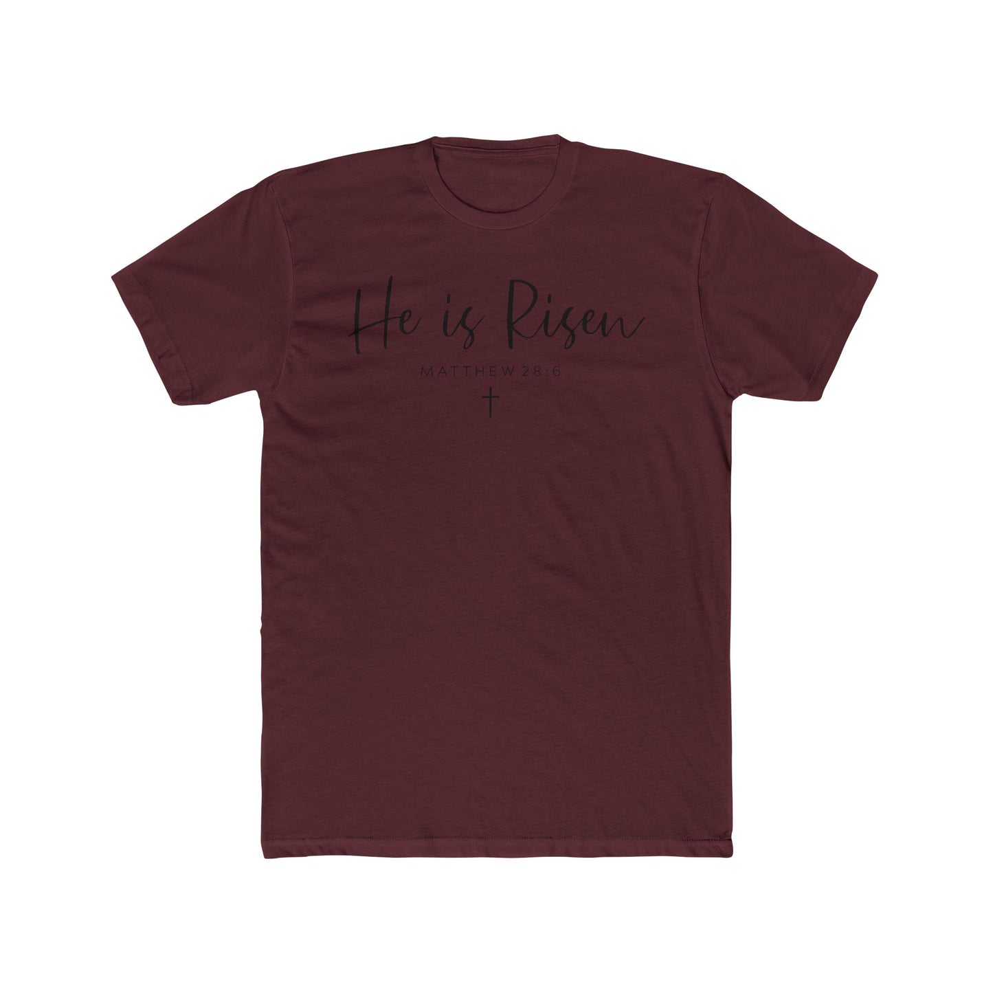 "He is Risen" T-Shirt - Christian Easter Shirt, Faith & Jesus Graphic Tee