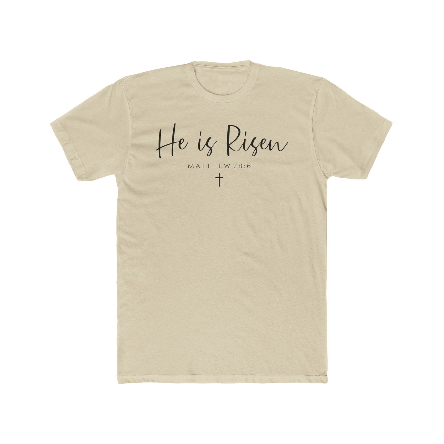 "He is Risen" T-Shirt - Christian Easter Shirt, Faith & Jesus Graphic Tee