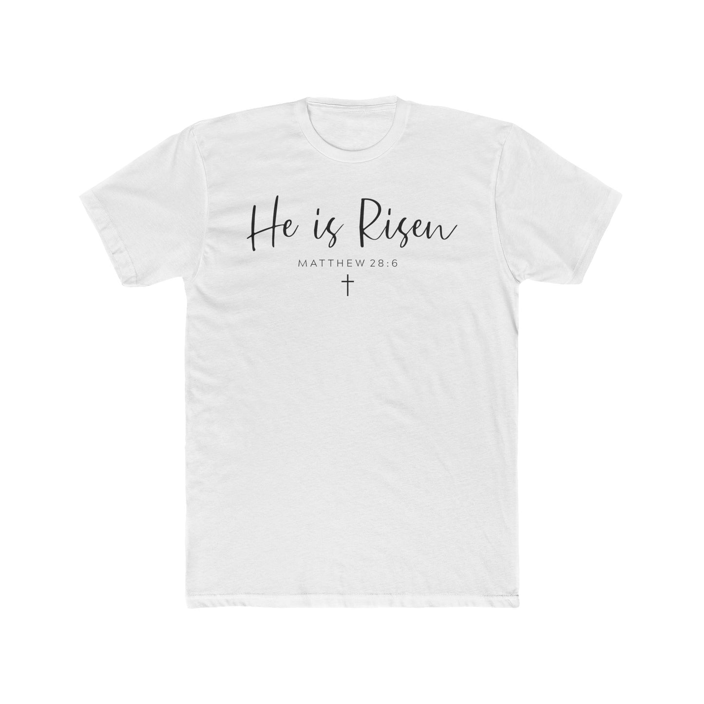 "He is Risen" T-Shirt - Christian Easter Shirt, Faith & Jesus Graphic Tee