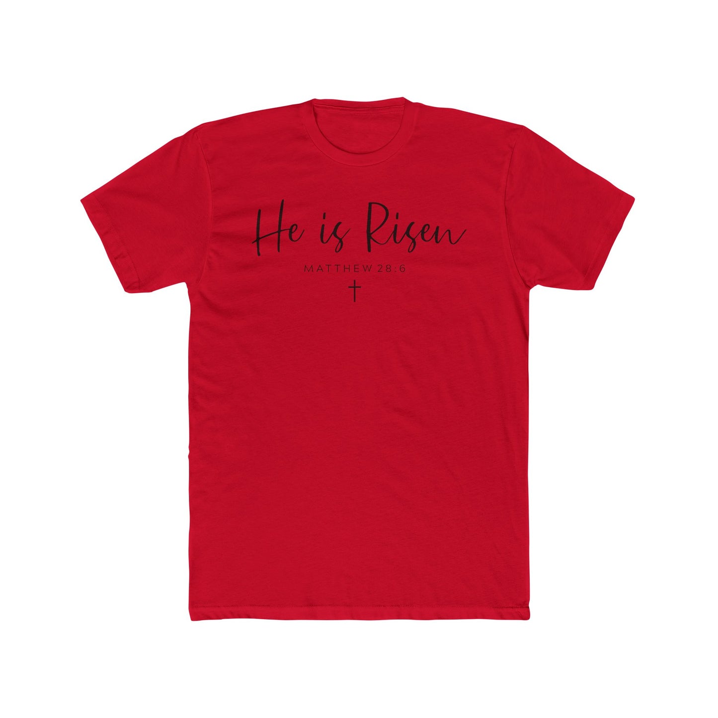 "He is Risen" T-Shirt - Christian Easter Shirt, Faith & Jesus Graphic Tee