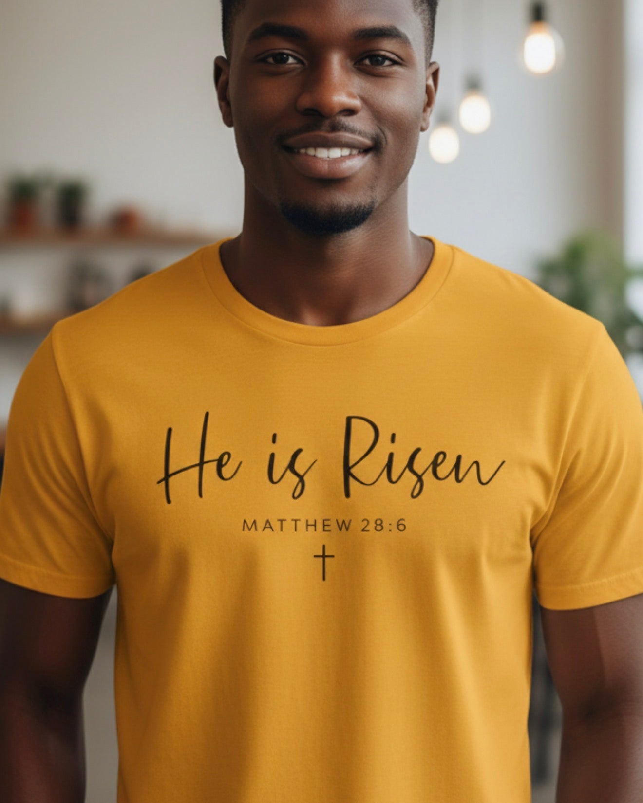 "He is Risen" T-Shirt - Christian Easter Shirt, Faith & Jesus Graphic Tee