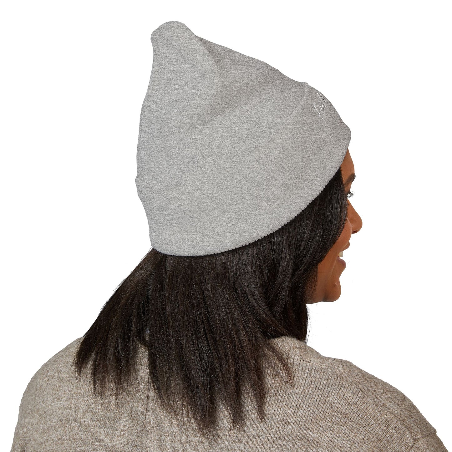 Bible Verse Beanie - Christian Faith Hat, Inspirational Scripture Knit Cap