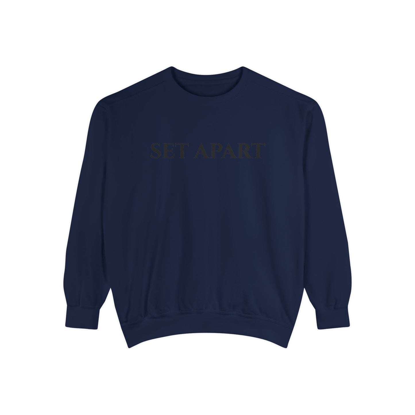 Faith Sweatshirt — Garment-Dyed Cozy Christian Crewneck