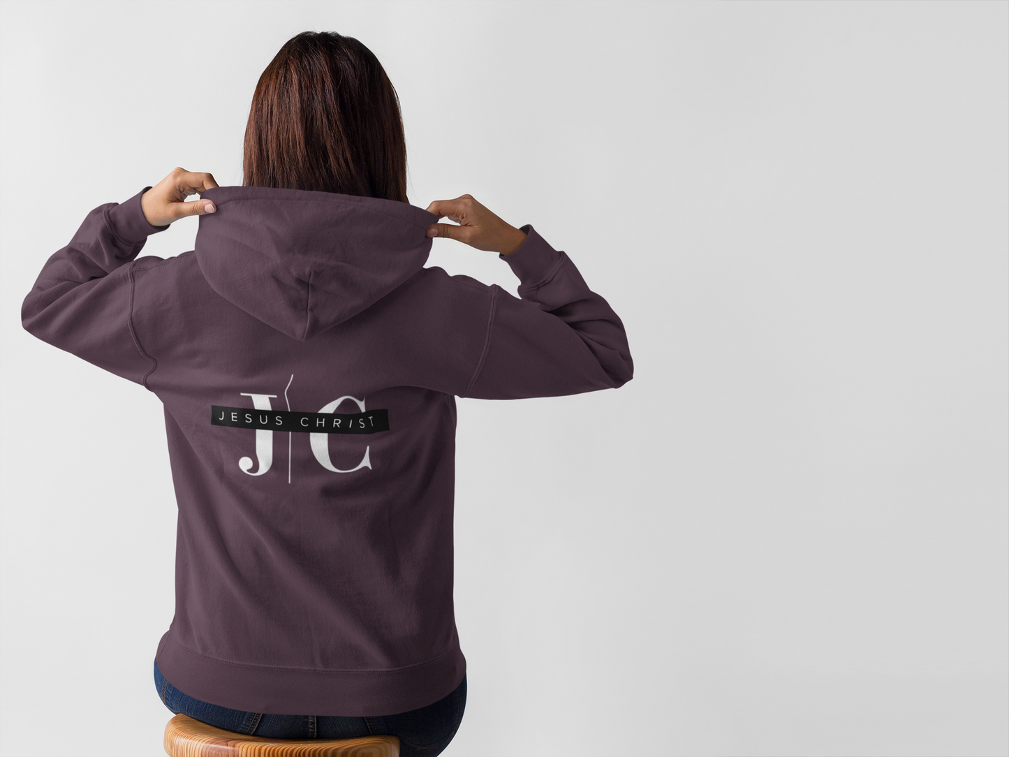 Unisex Christian Hoodie - Faith Sweatshirt, Inspirational Bible Verse Hoodie