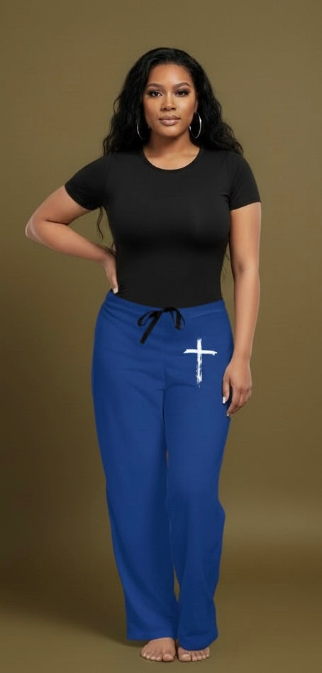 Women's Pajama Pants - Cross Pajamas Design