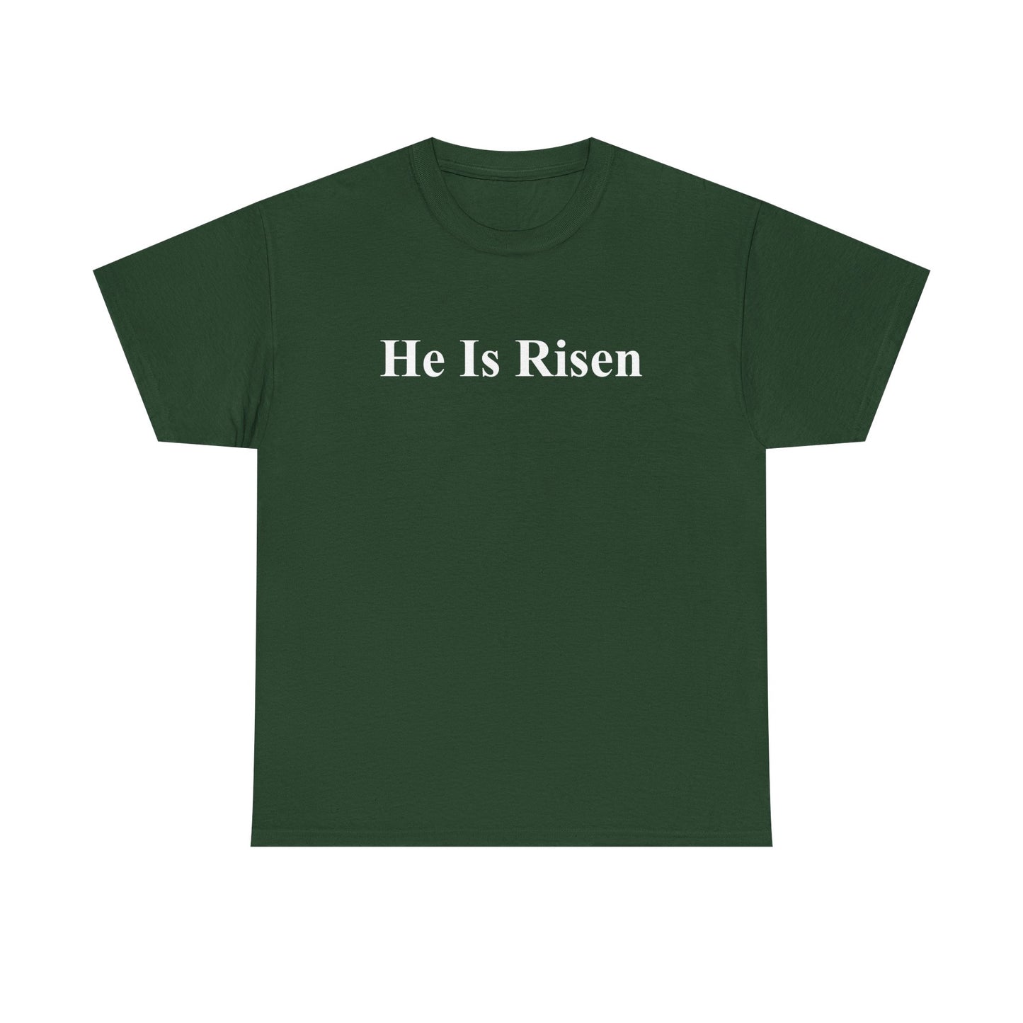He Is Risen T-Shirt — Christian Easter Gospel Tee