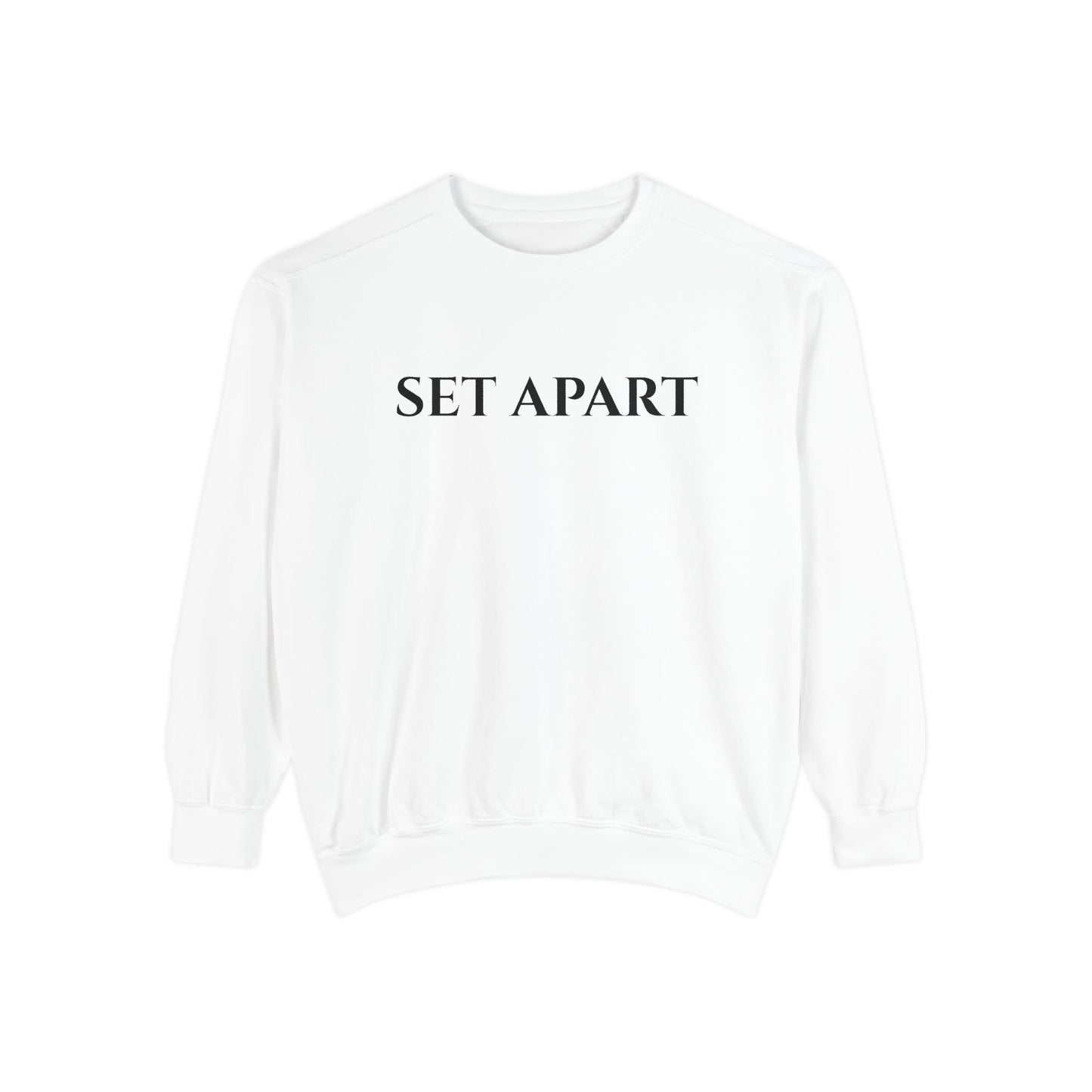 Faith Sweatshirt — Garment-Dyed Cozy Christian Crewneck