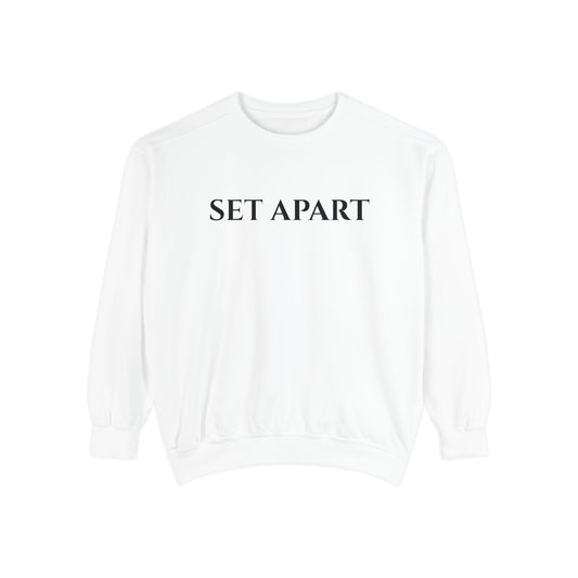 Faith Sweatshirt — Garment-Dyed Cozy Christian Crewneck