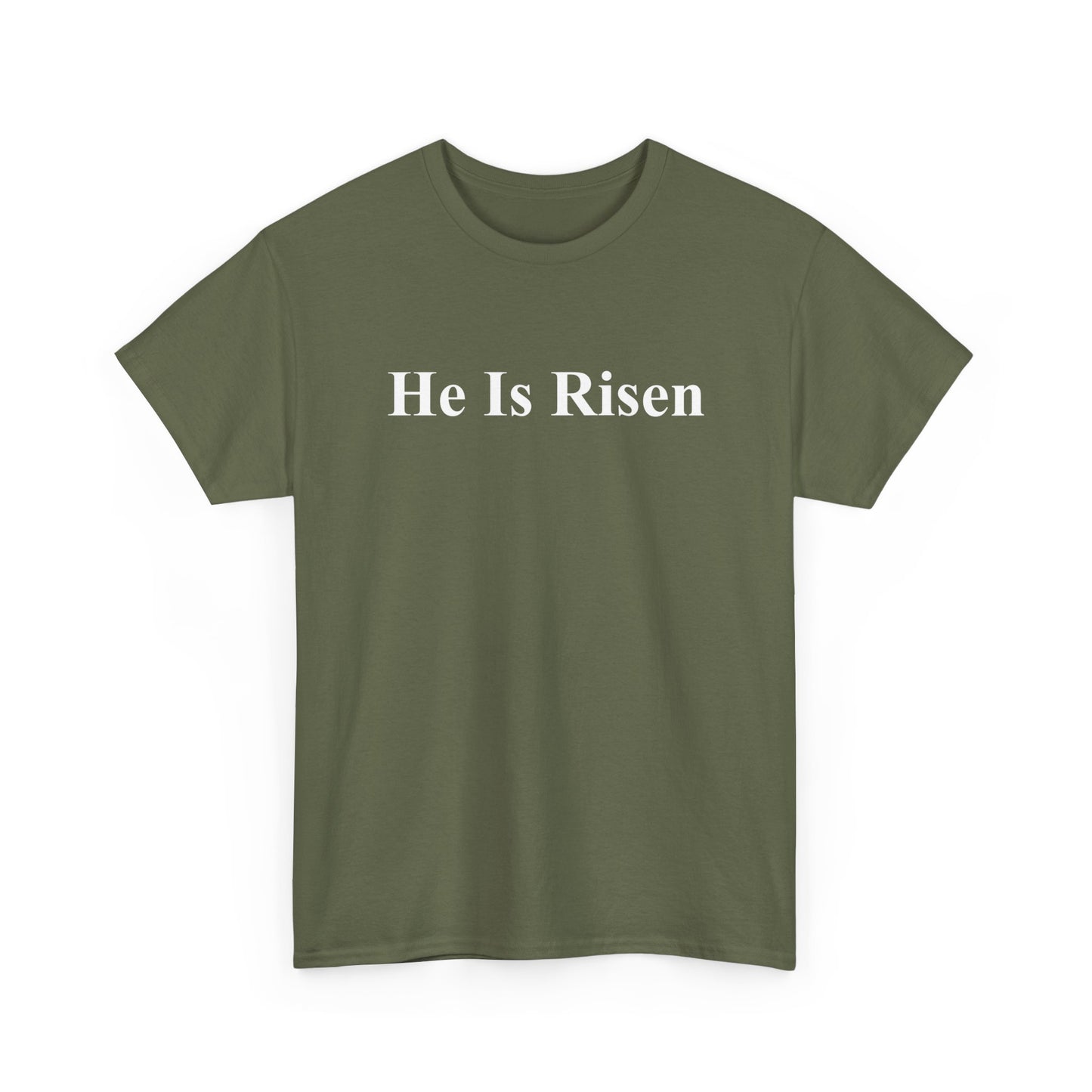 He Is Risen T-Shirt — Christian Easter Gospel Tee