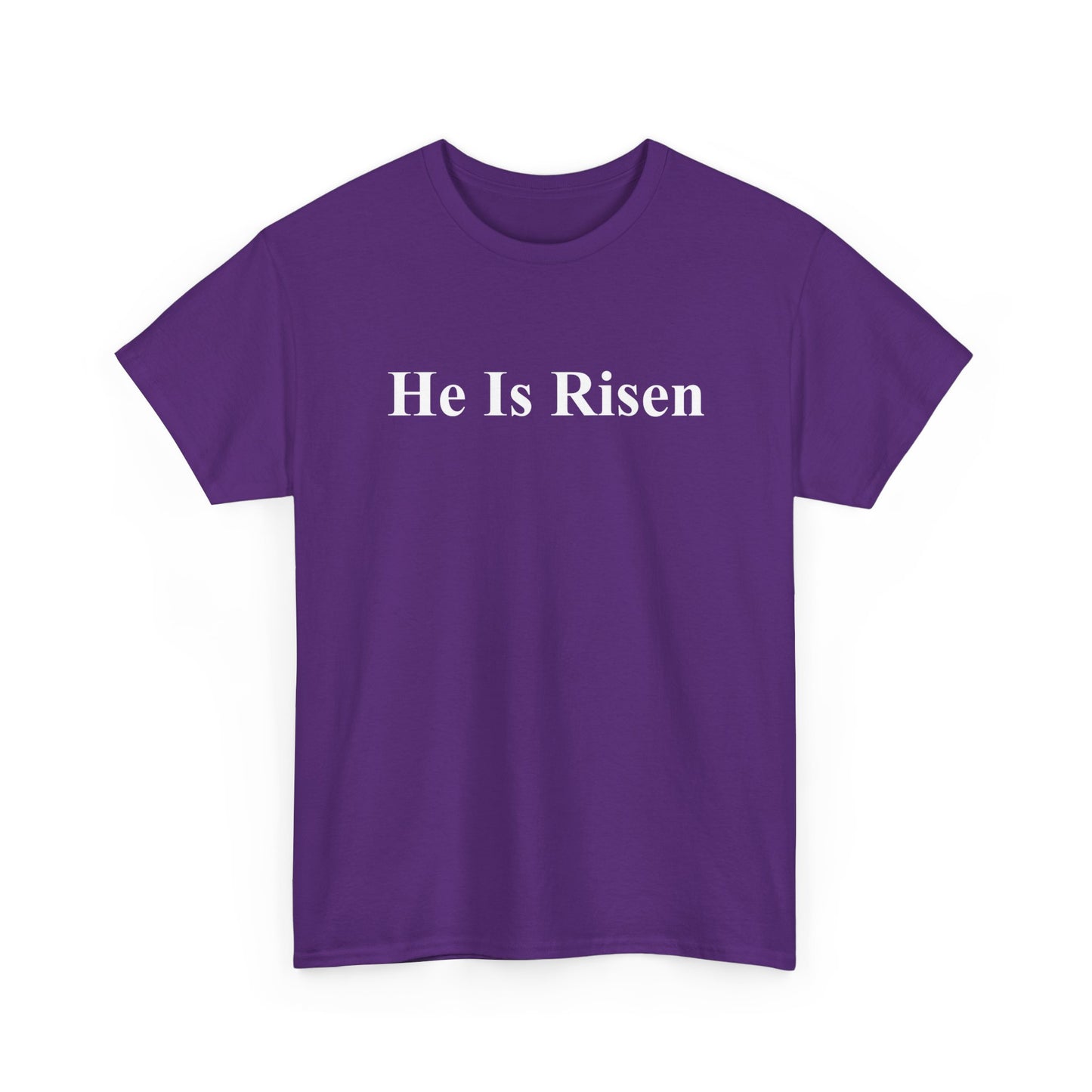He Is Risen T-Shirt — Christian Easter Gospel Tee