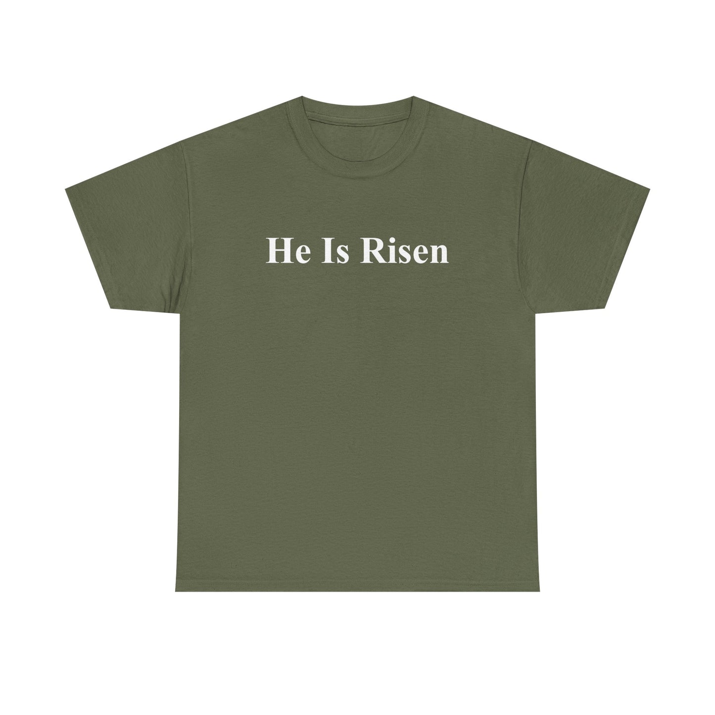 He Is Risen T-Shirt — Christian Easter Gospel Tee