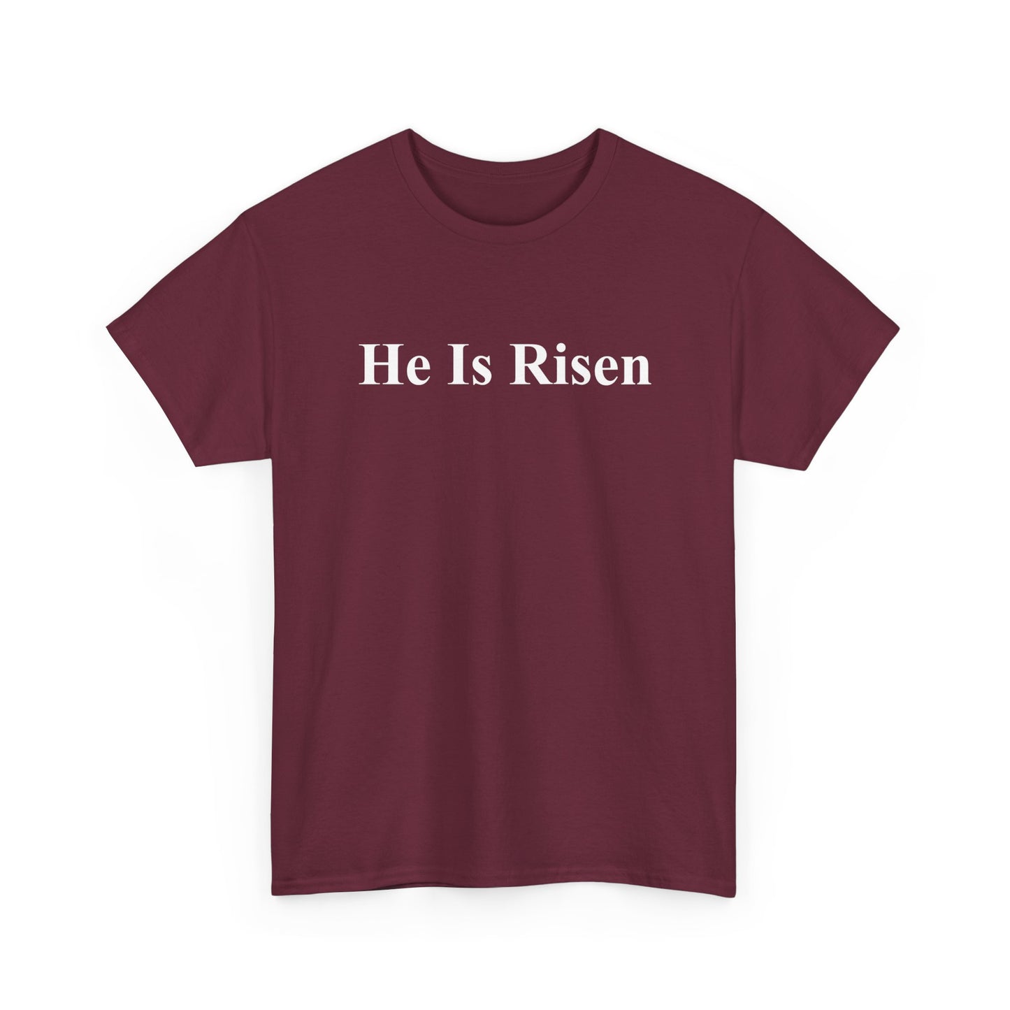 He Is Risen T-Shirt — Christian Easter Gospel Tee