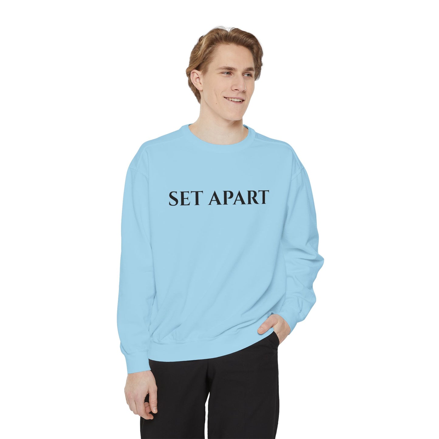 Faith Sweatshirt — Garment-Dyed Cozy Christian Crewneck