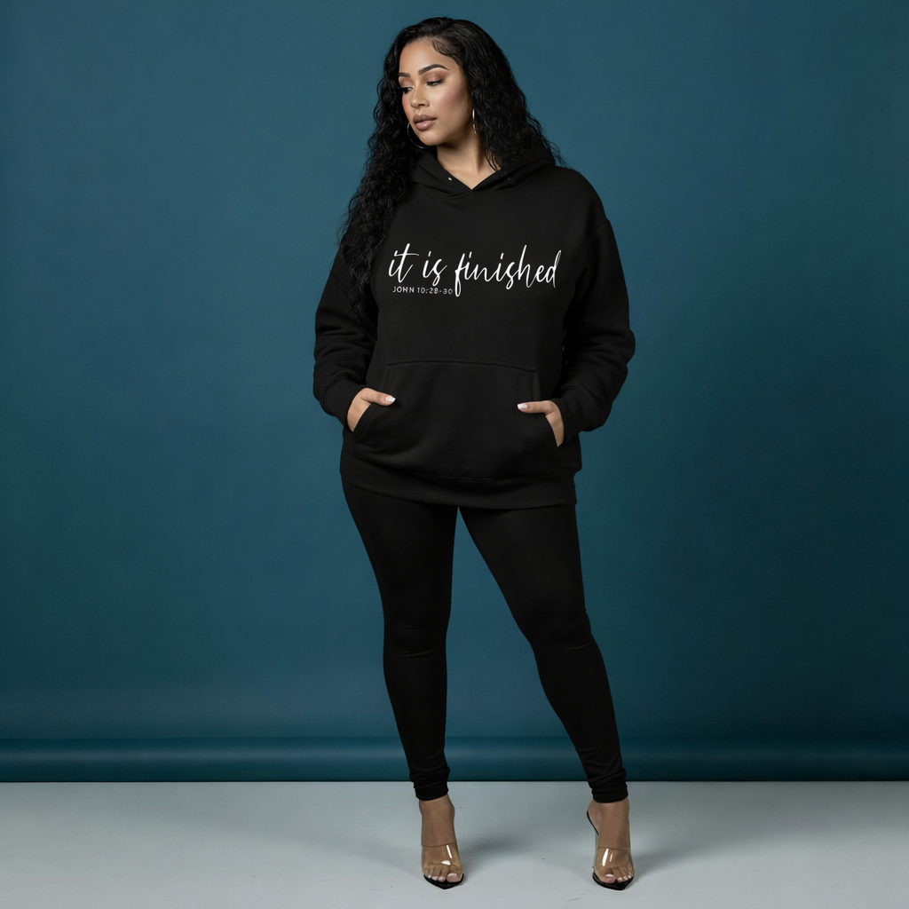 Faith Sweatshirt Hoodie — "Faith" Inspirational Pullover