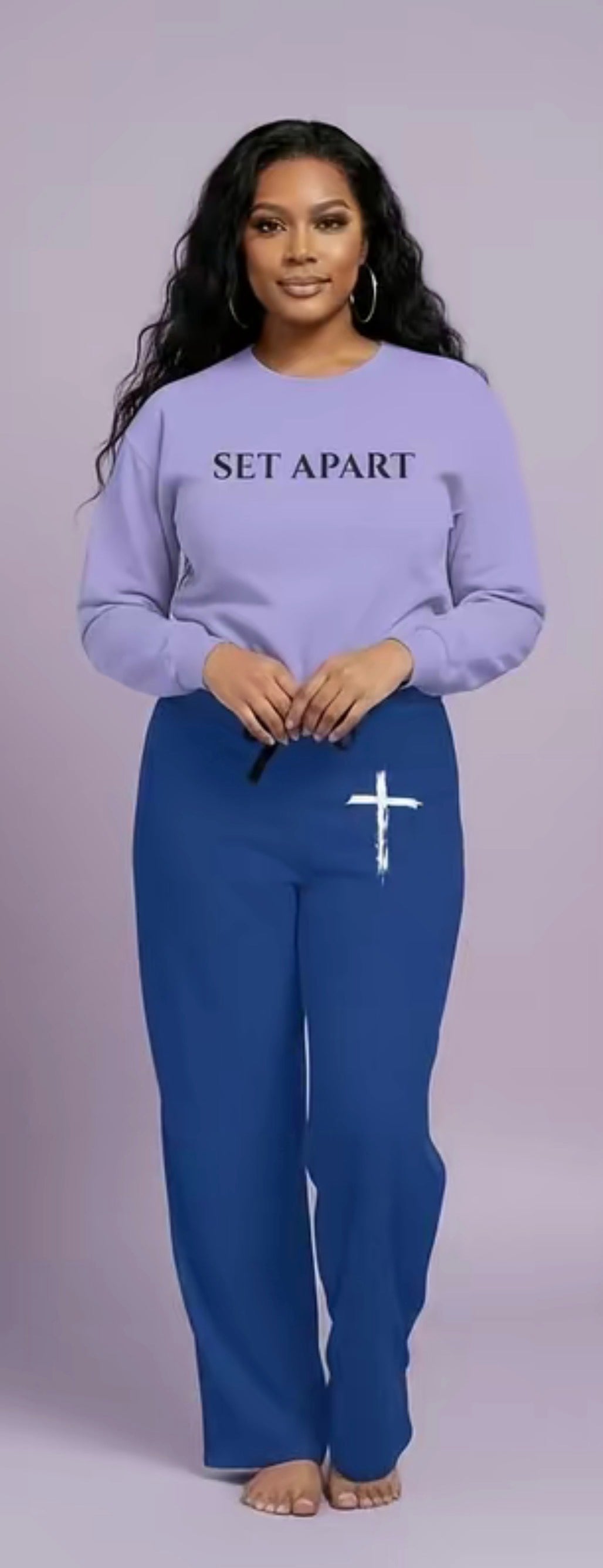 Faith Sweatshirt — Garment-Dyed Cozy Christian Crewneck