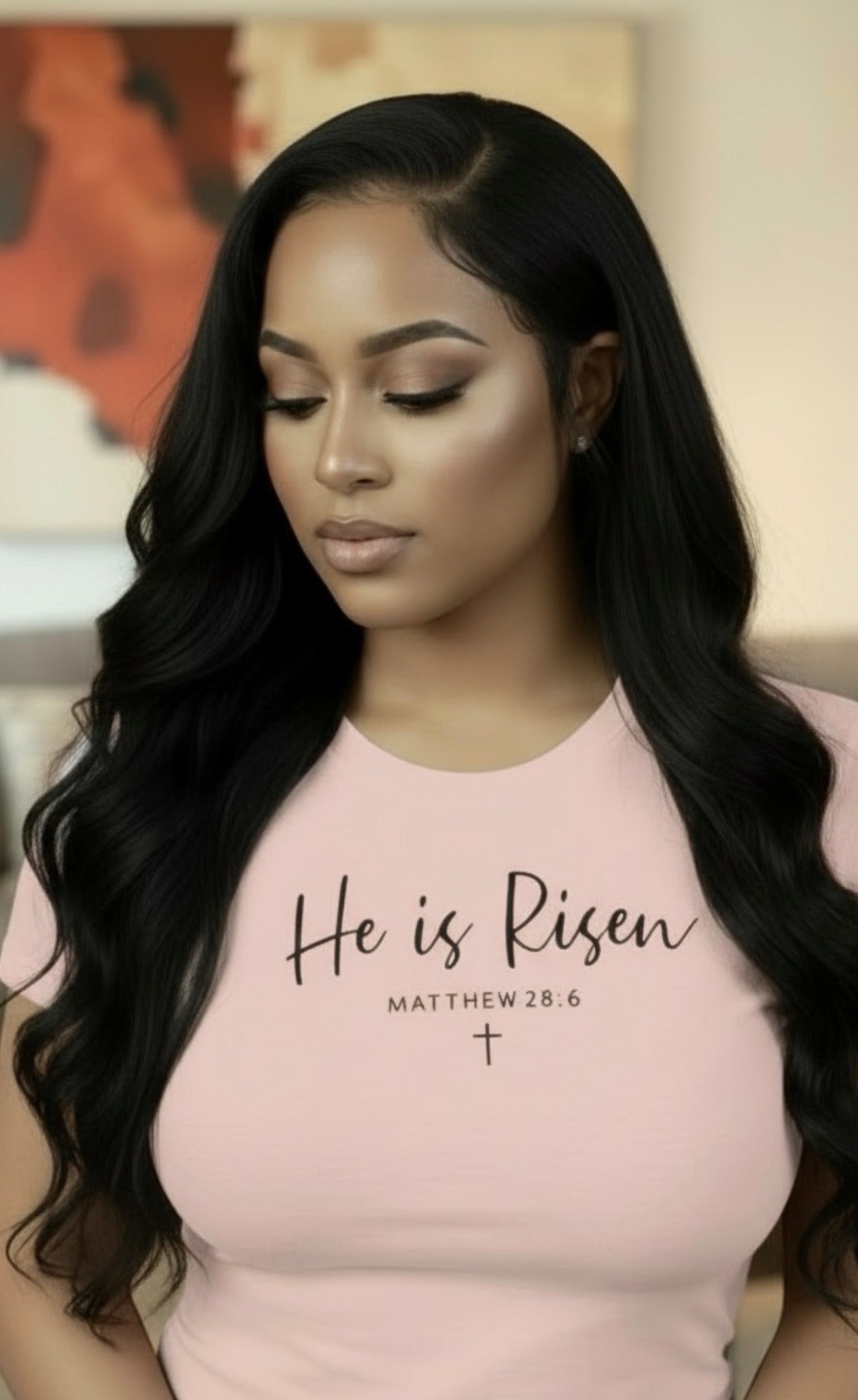 "He is Risen" T-Shirt - Christian Easter Shirt, Faith & Jesus Graphic Tee