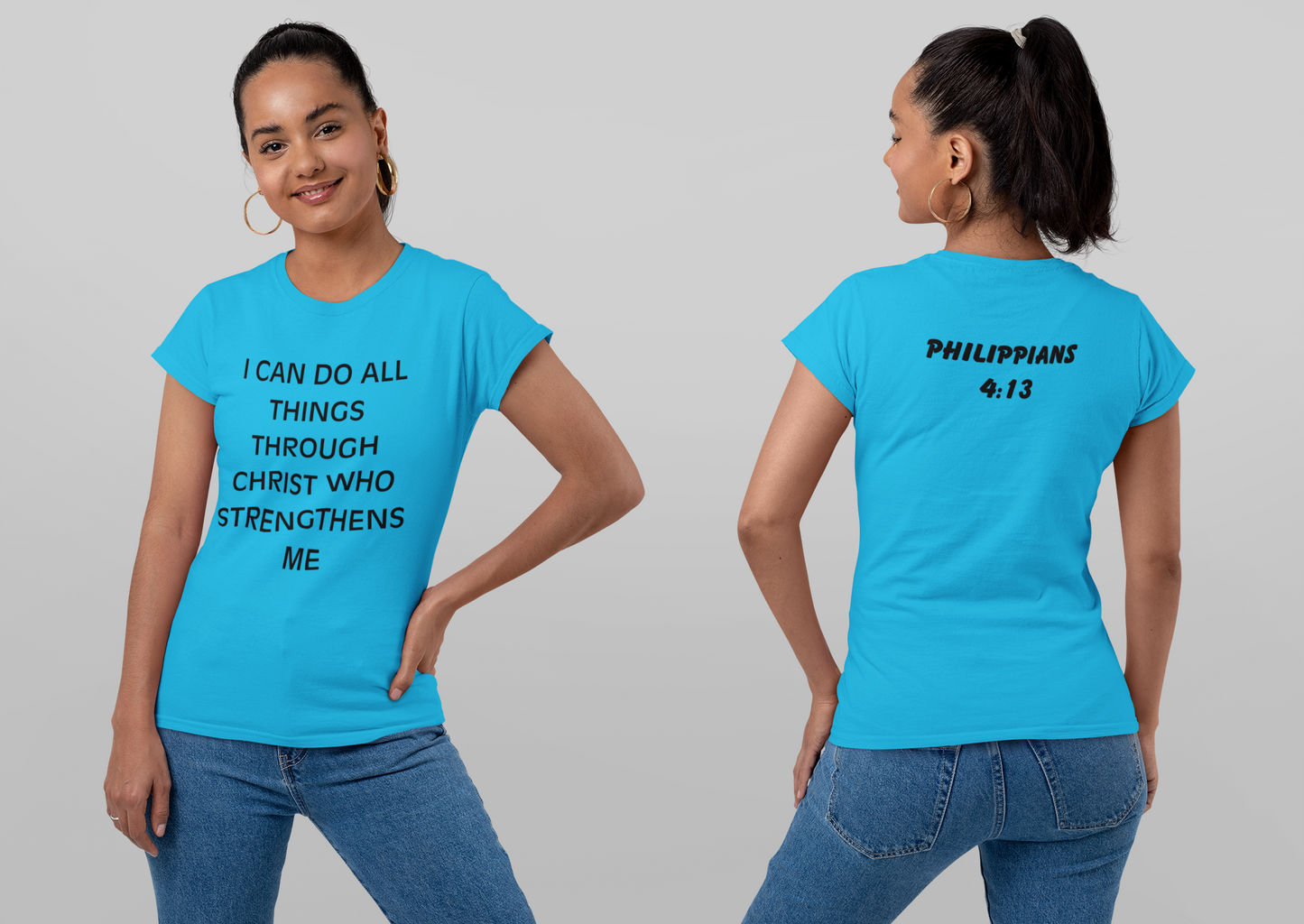 Jesus T-Shirt - Christian Faith Shirt, Inspirational Religious Graphic Tee
