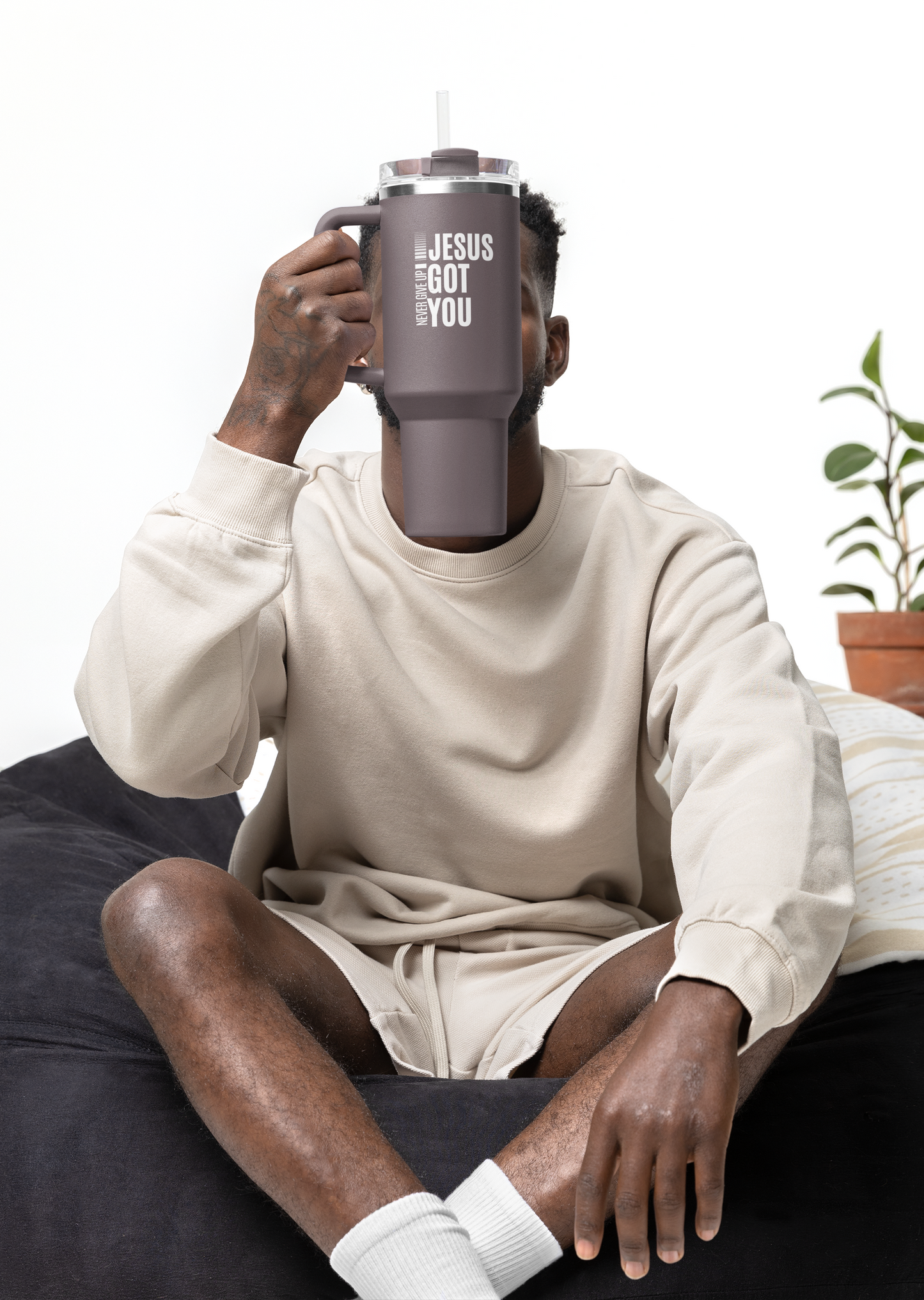 Jesus got You Insulated Travel Mug, 40oz - Motivational Coffee Cup, Travel Companion